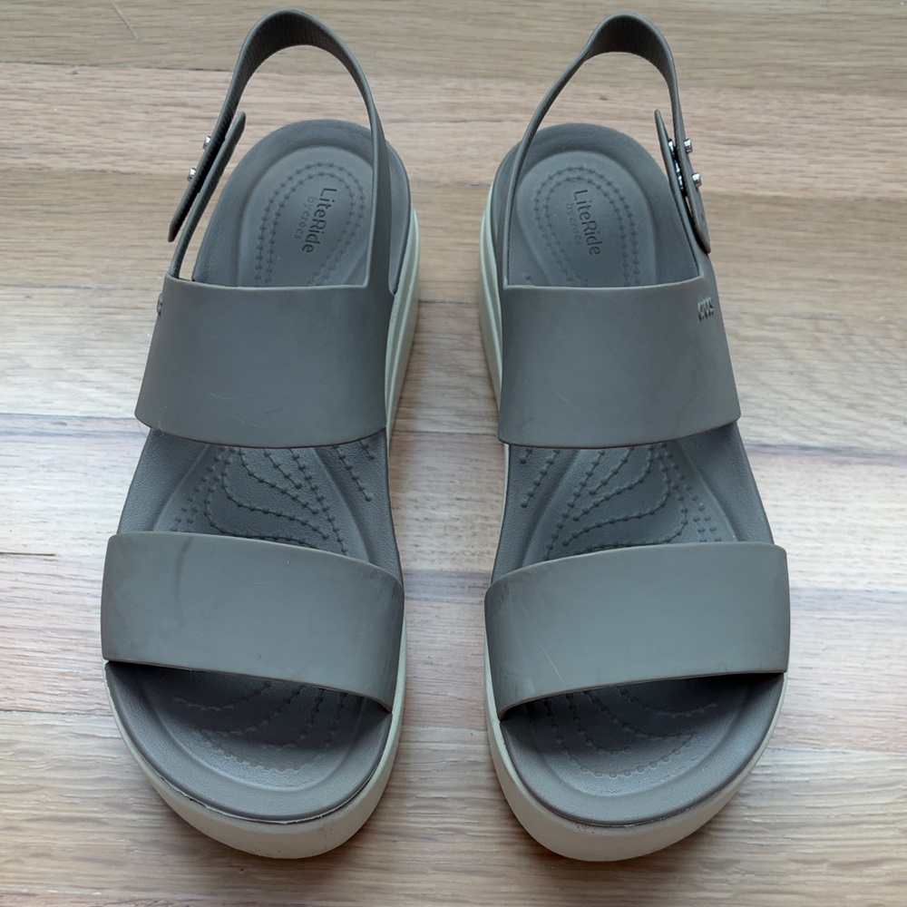 CROCS Brooklyn Wedge Sandals